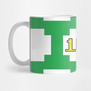 1Up Videogame extra life Mug